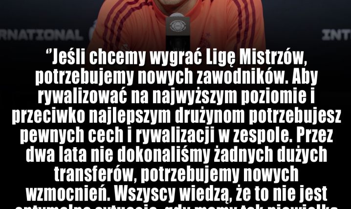 Lewandowski ZNOWU zabrał głos ws. transferów Bayernu!